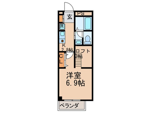 ＣＯＺＹ　ＰＬＡＣＥ星ケ丘の物件間取画像